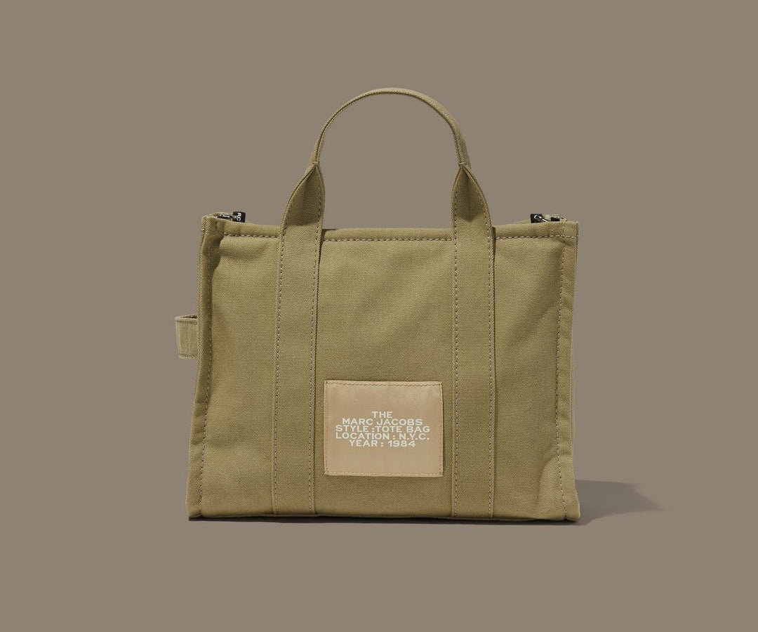 THE MEDIUM TOTE COTTON  Slate Green