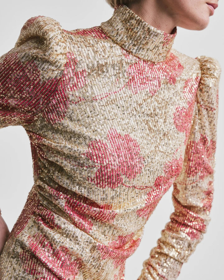 Sequins rouching dress  Serenade