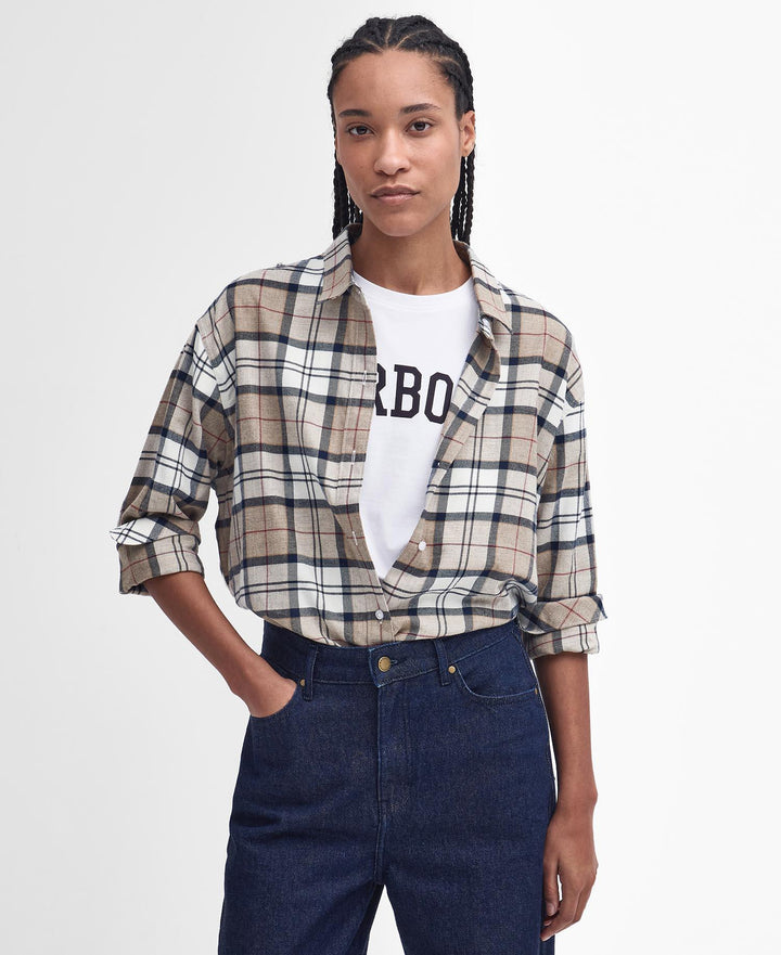 Barbour Elishaw Shirt  Hessian Tartan