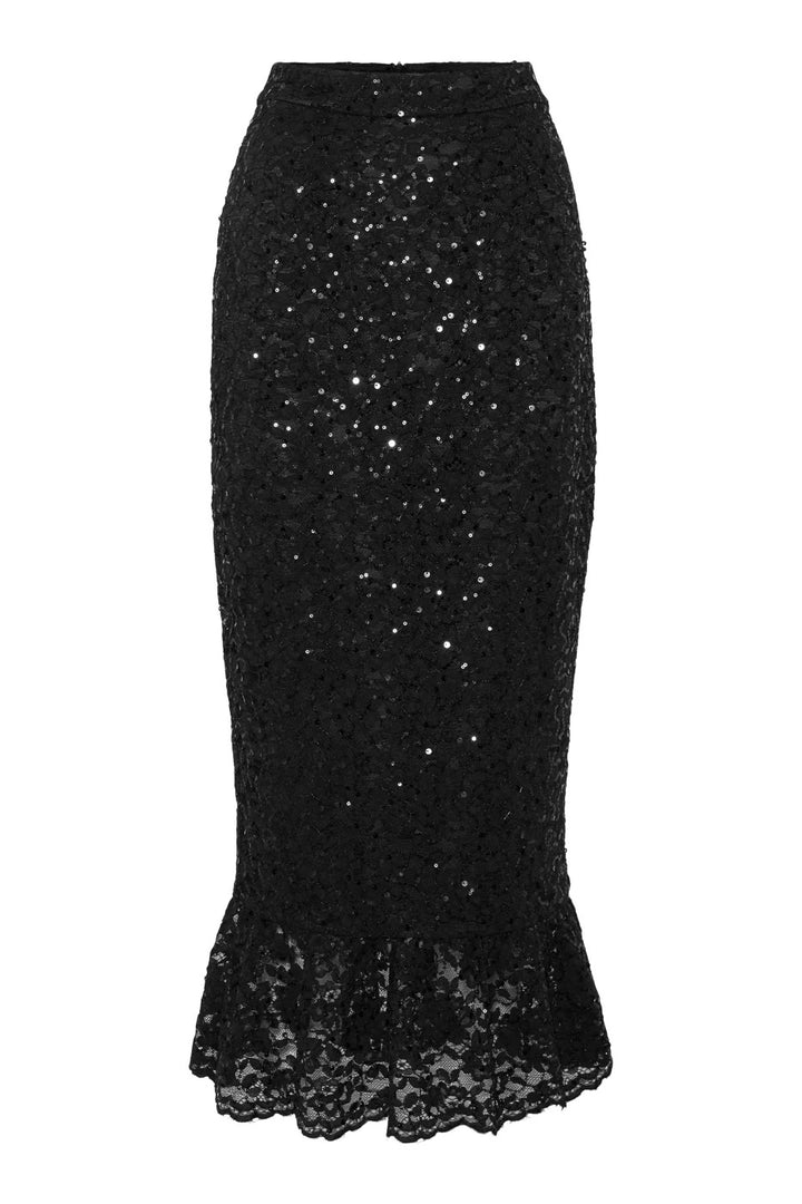 FREYA MAXI SKIRT  Black