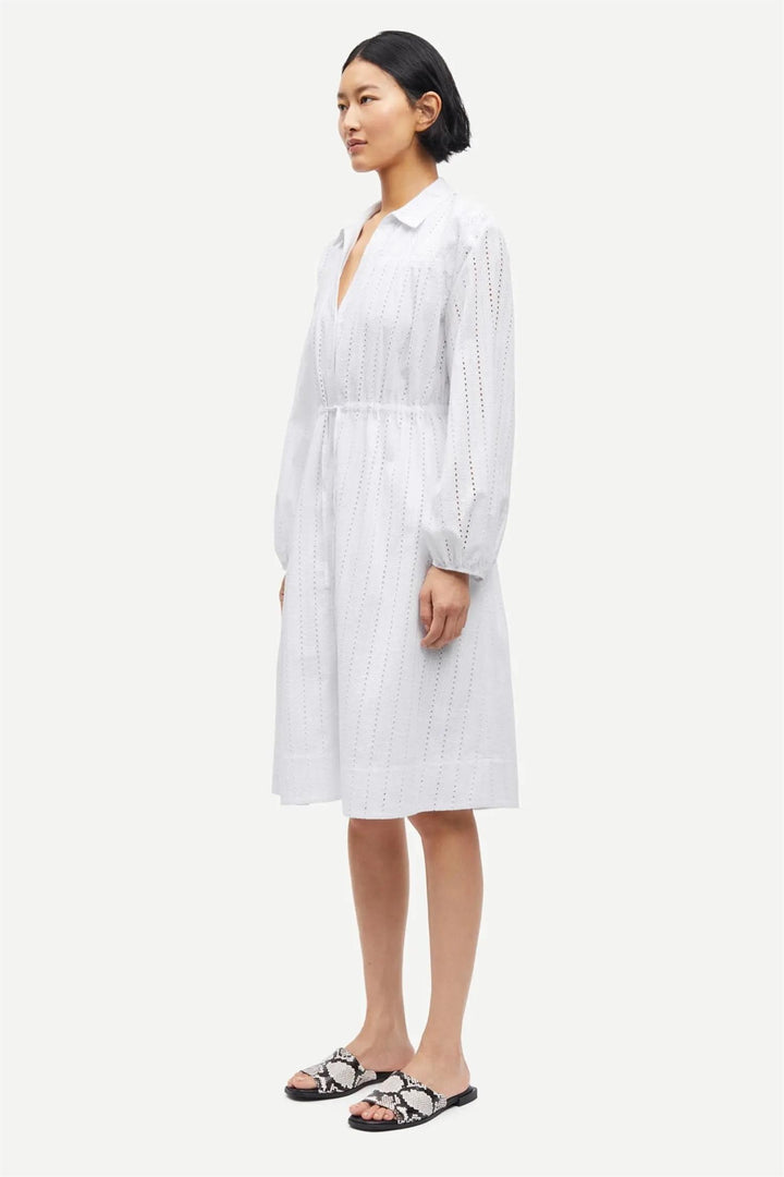 SAMANAROLA DRESS 15643  White