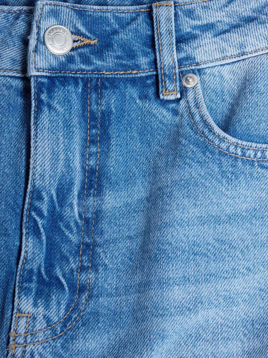 Denim Mini Skirt  Lt. Blue