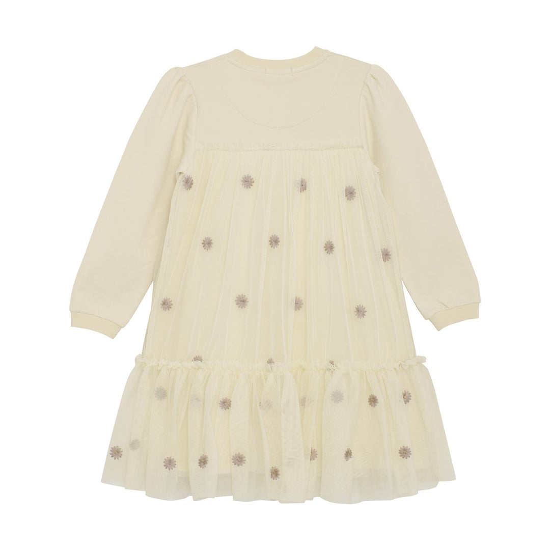 Dress LS Tulle  Shortbread