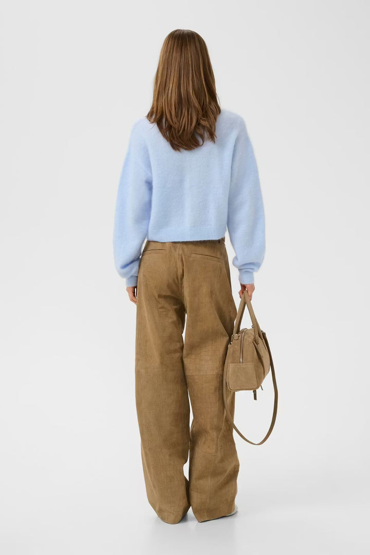 DEBBIE SHORT CARDIGAN  Blue Finch Melange