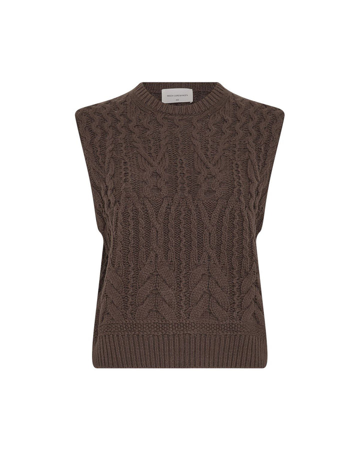 Mschmarisela Vest  Brown