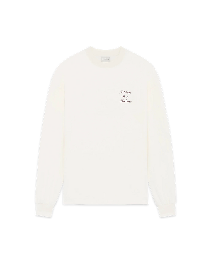 Le T-Shirt Slogan Calligraphy ML  Off White