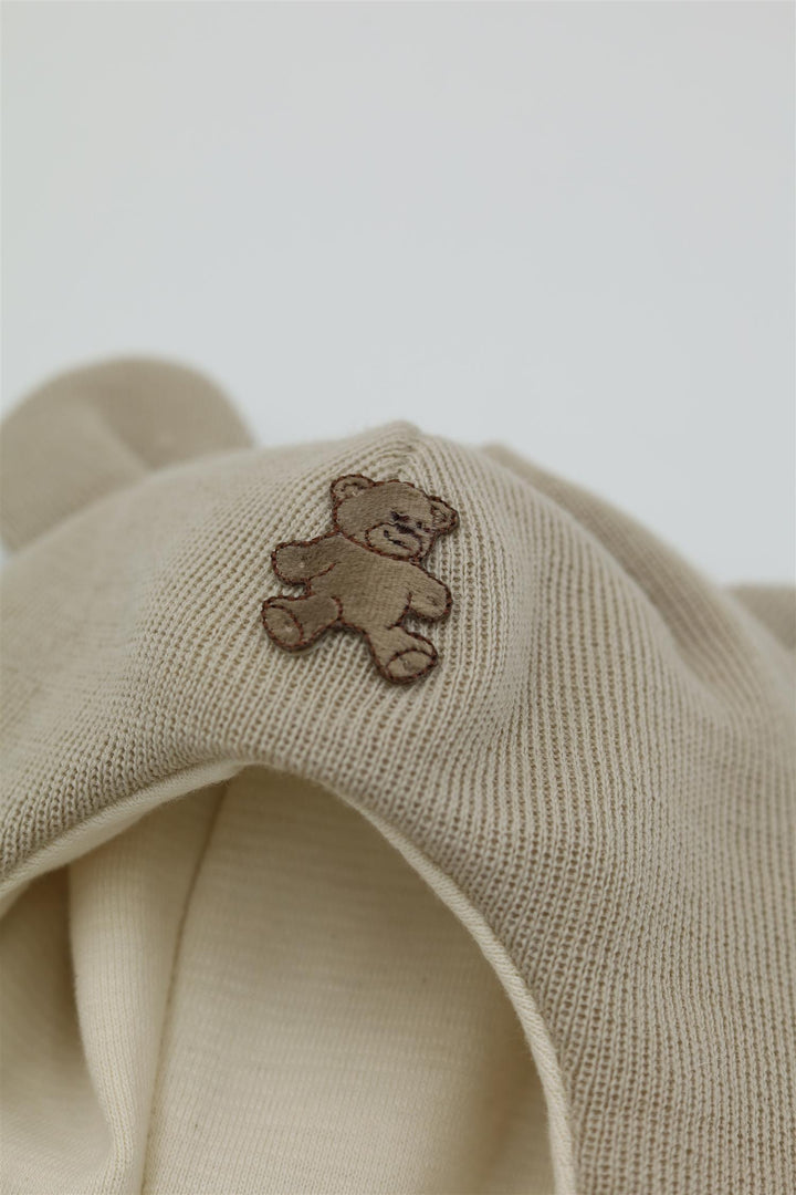 Hood, teddy bear Latte