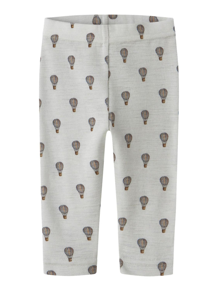 Noel Nor Wool Slim Legging  Lysegrå