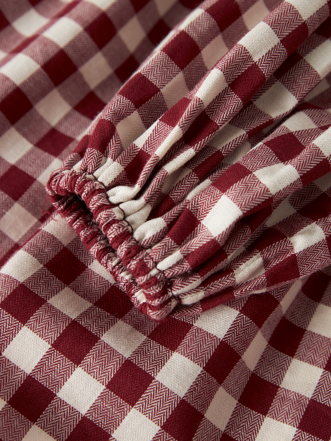 NMFRIO LS LOOSE DRESS LIL  Mellomrød