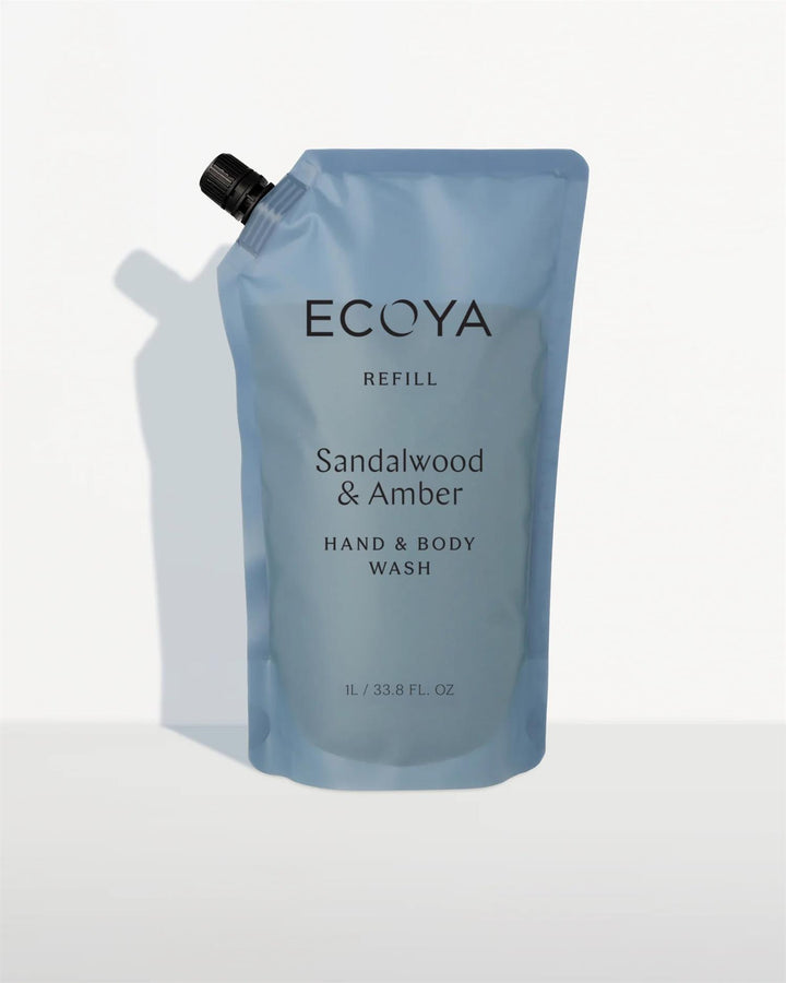 Refill Hand & Body Wash 1000ml  Sandalwood & Amber