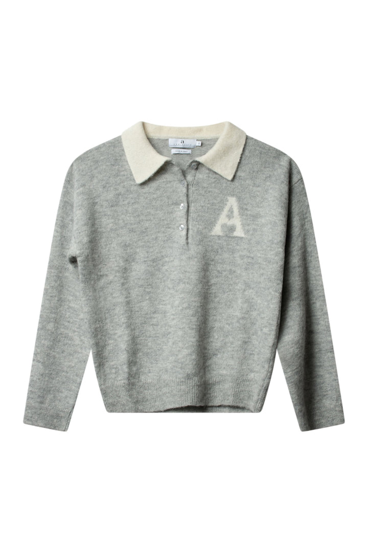DEVON HEART  Lt Grey Melange