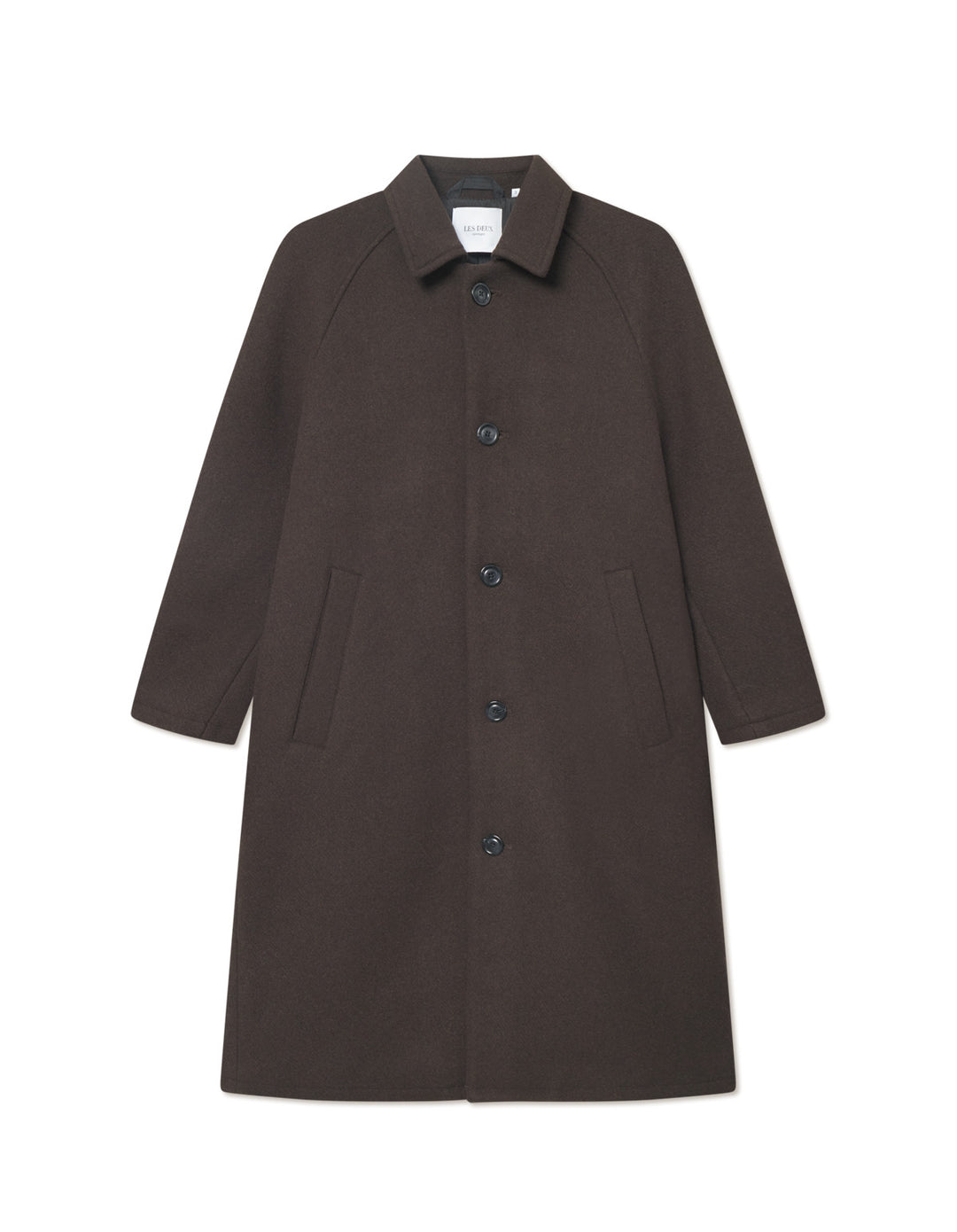 Michael Solid Wool Coat  Delicioso