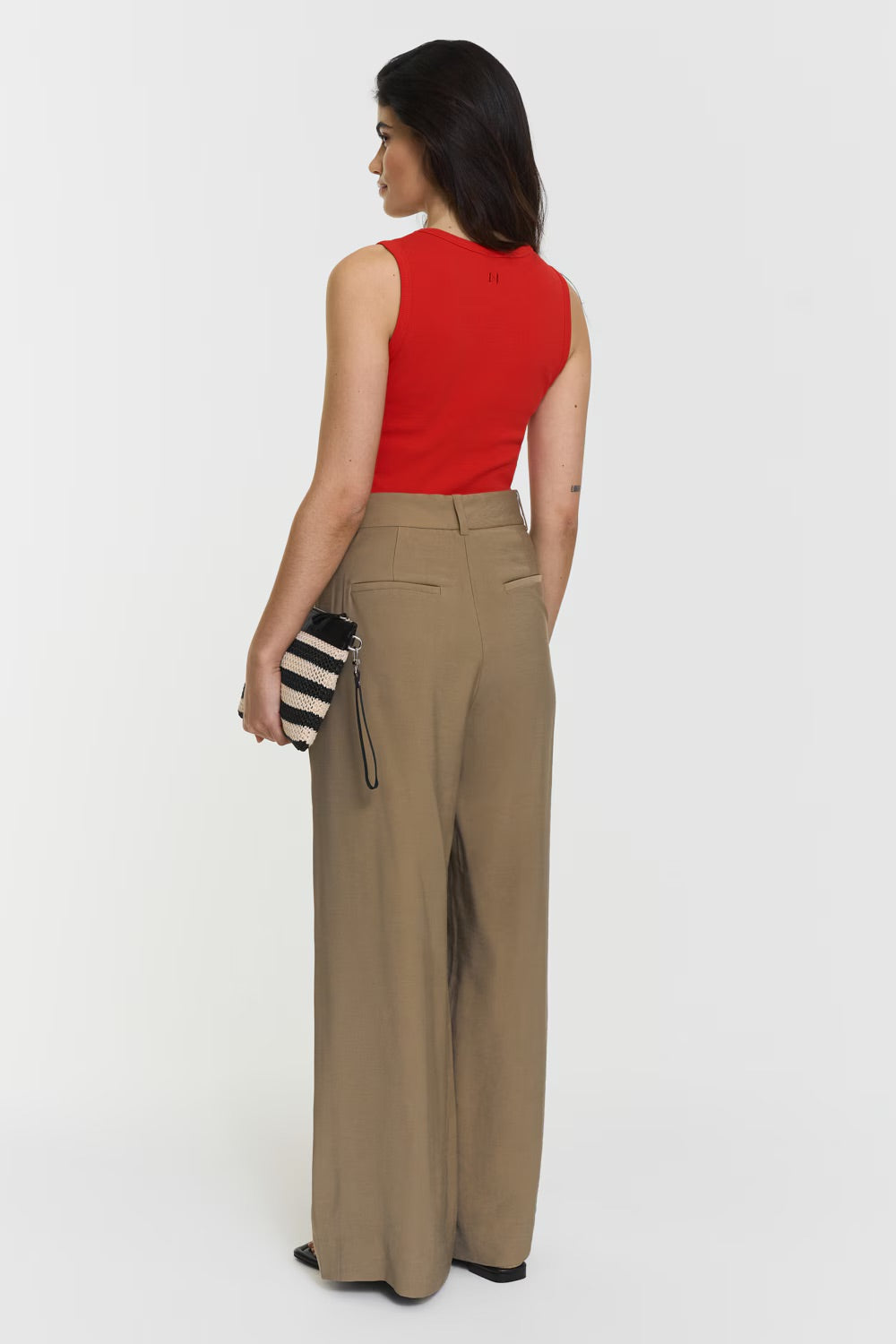 Hera Singlet  Poppy Red