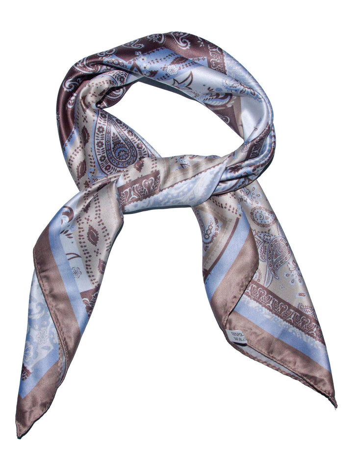 Skjerf paisley  Beige