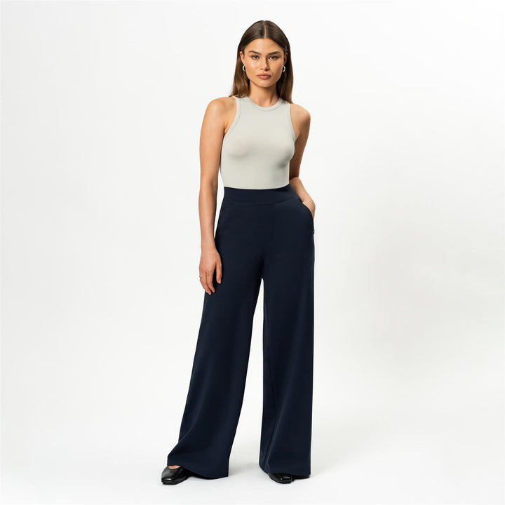 Asana Wide Pant 32"L  Navy