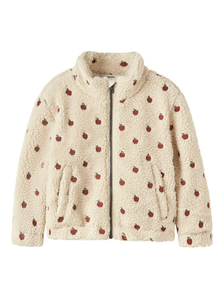 nalo Sia Sherpa Loose Jacket  Offwhite