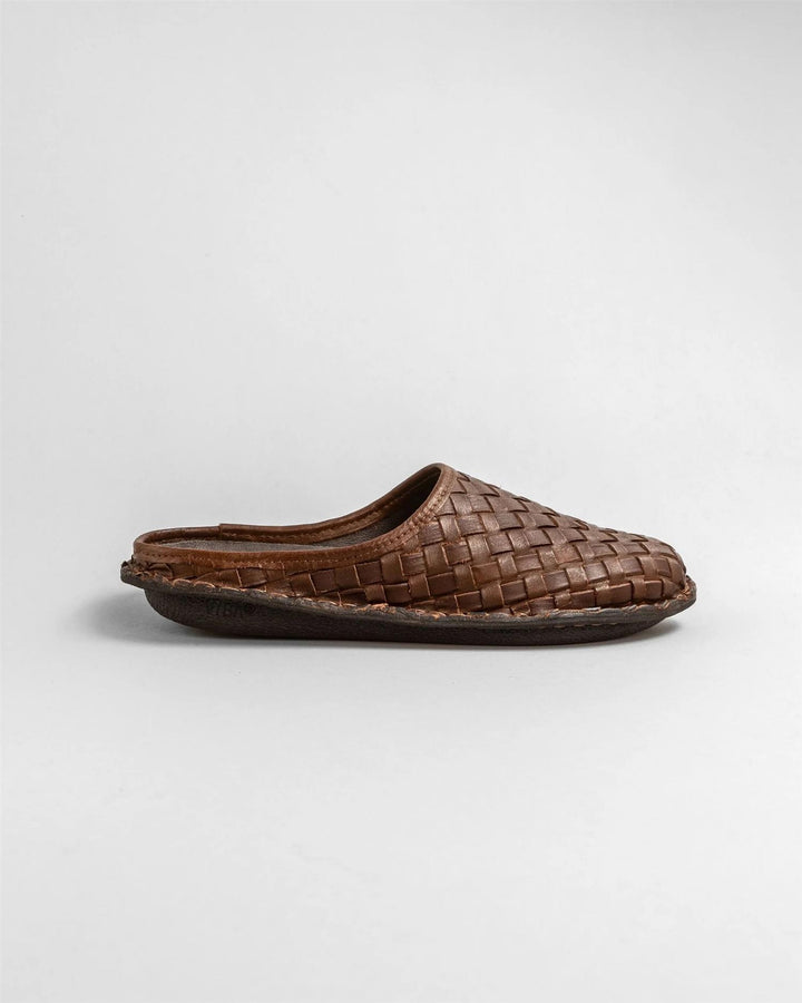 Viba Roma Woven Leather  Cocoa Brown