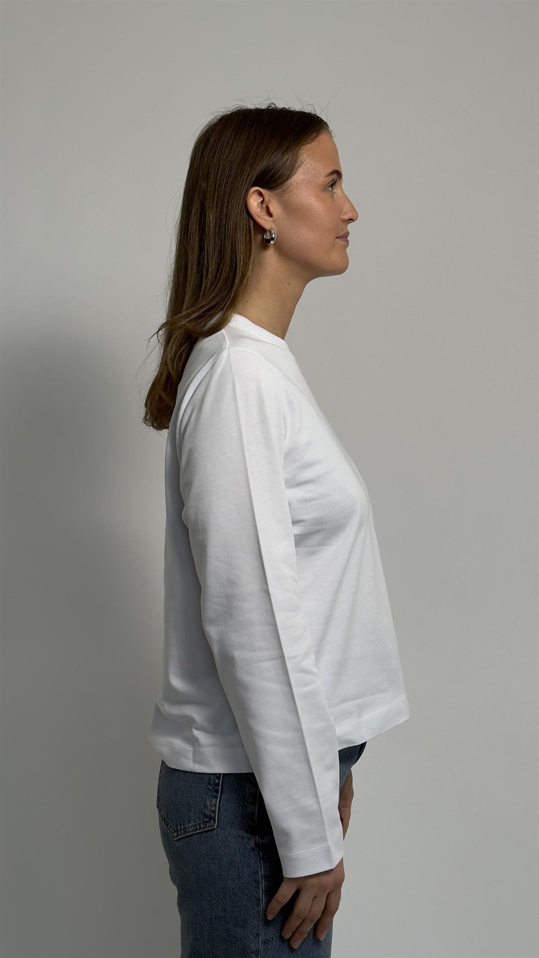 Sacamino Ls T-Shirt  White