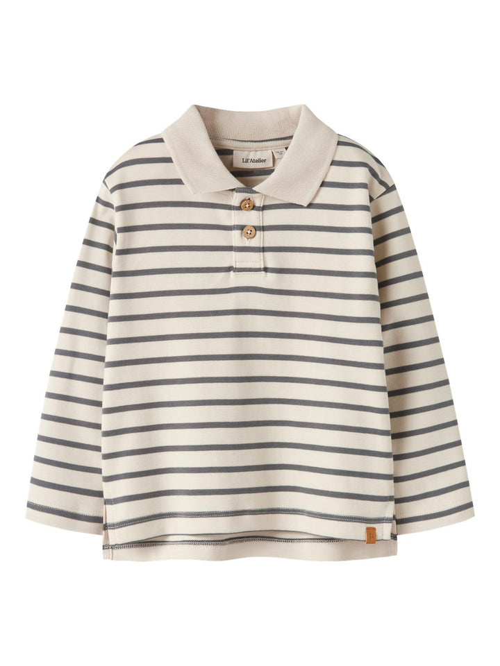limia Ls Loose Polo Top Lil  Offwhite