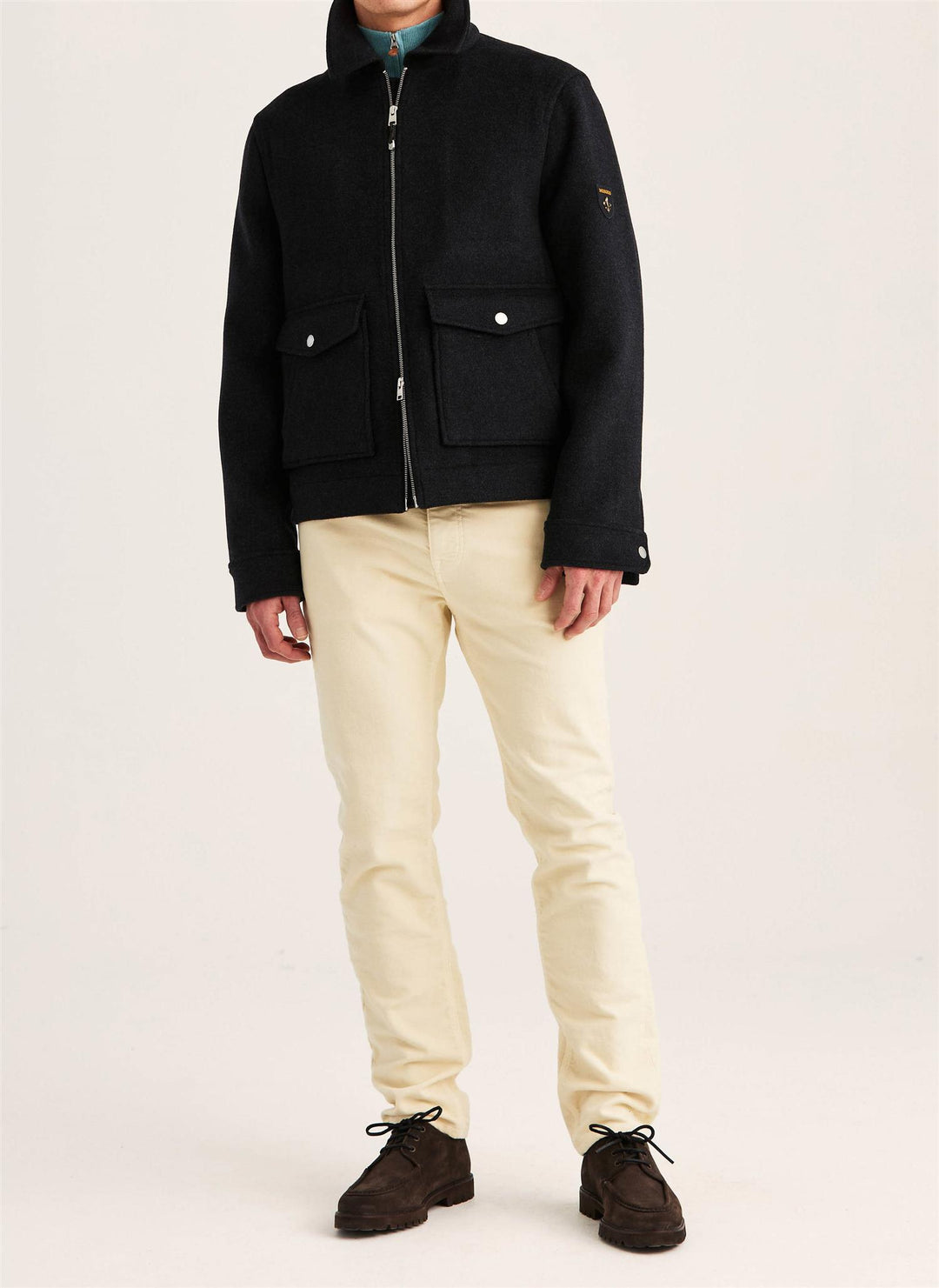 Wallace Wool Jacket  Grey