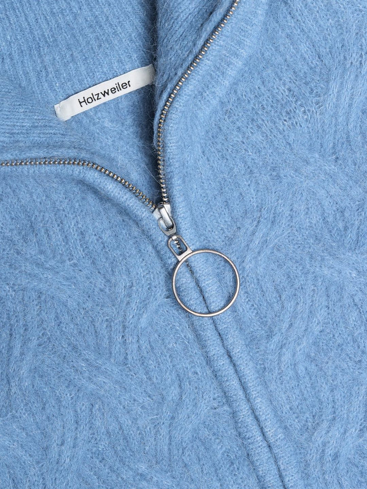 Tine Powder Cardigan  Blue