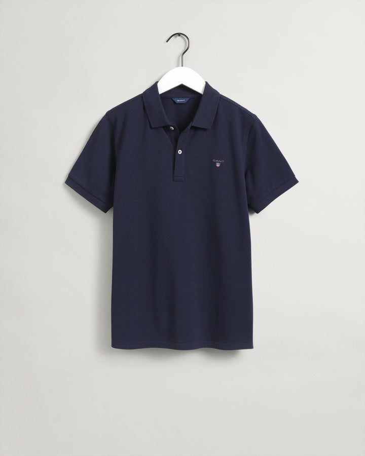 GANT PIQUE  Evening Blue