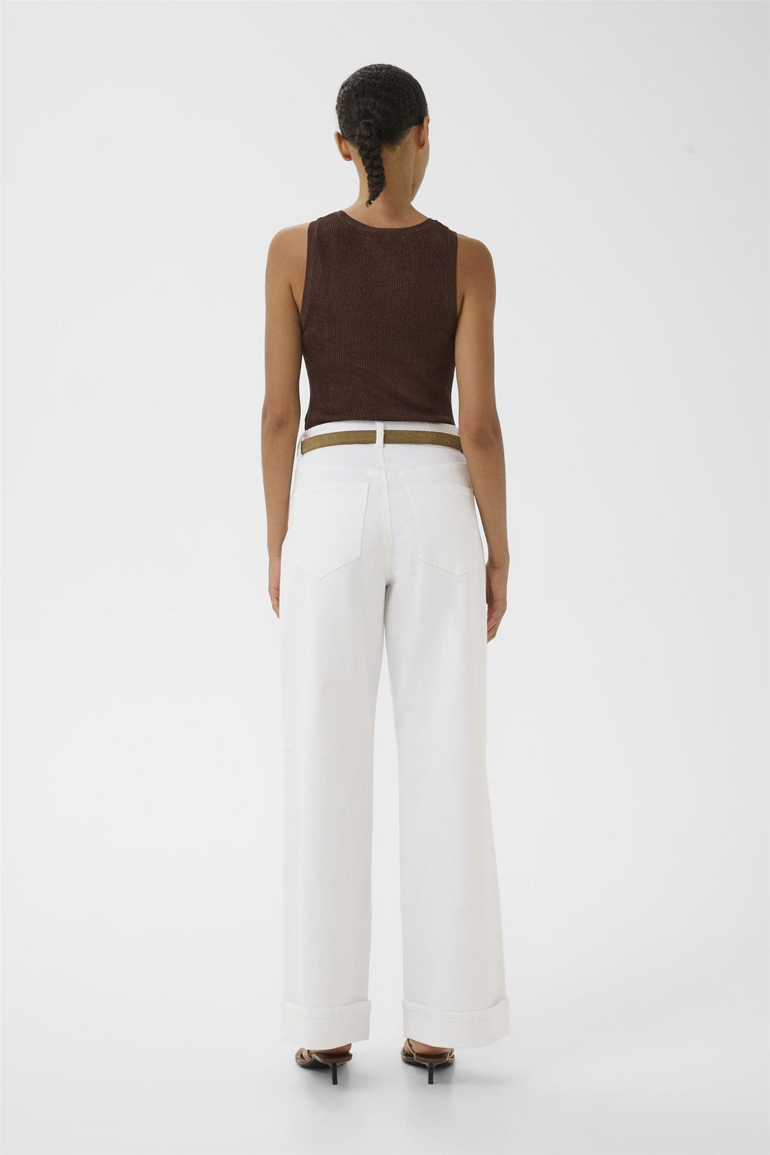 Silvigz Top  Deep Brown Metallic