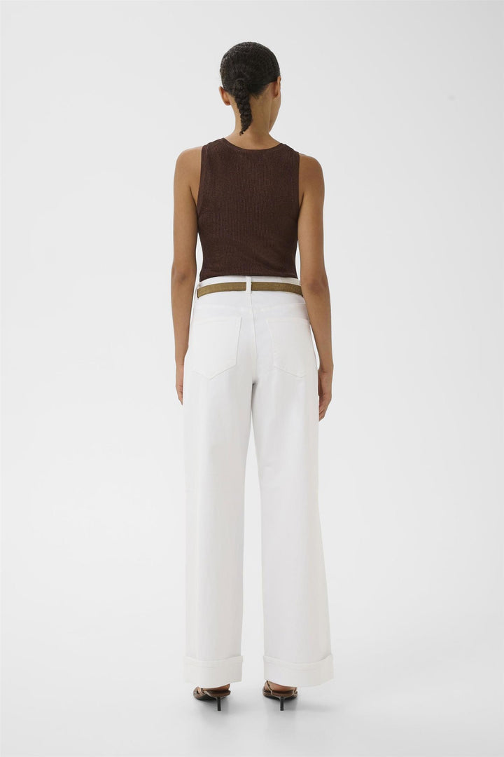 Silvigz Top  Deep Brown Metallic
