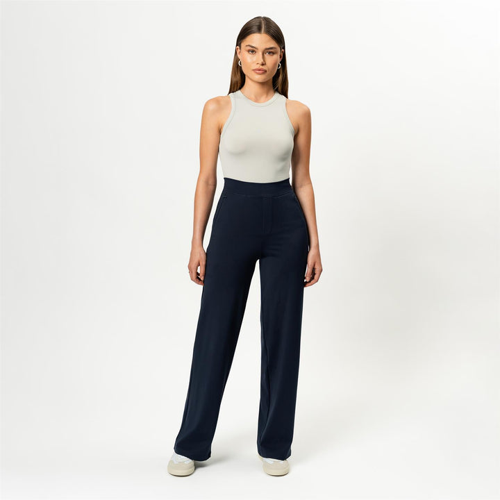 Asana Relaxed Straight Pant 34"L  Navy