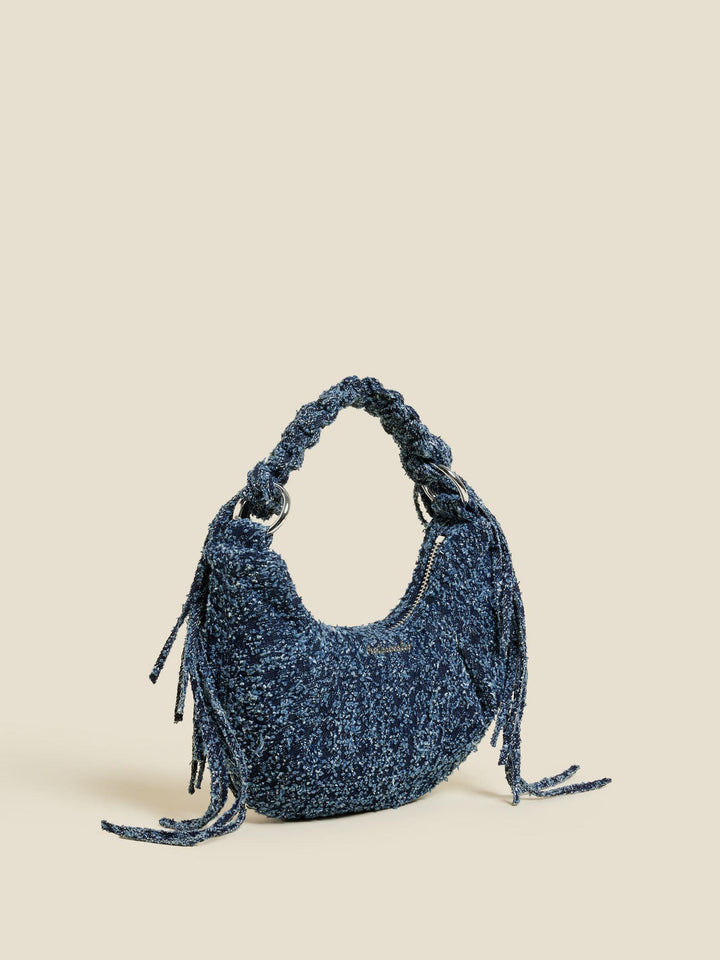 Cocoon Denim Micro Bag  Blue