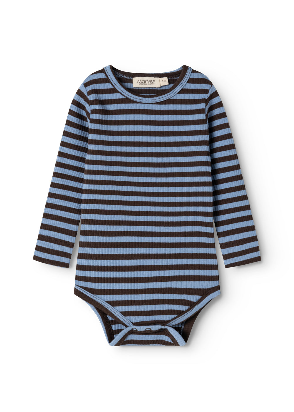 Plain Body LS  Blue Heaven Stripe