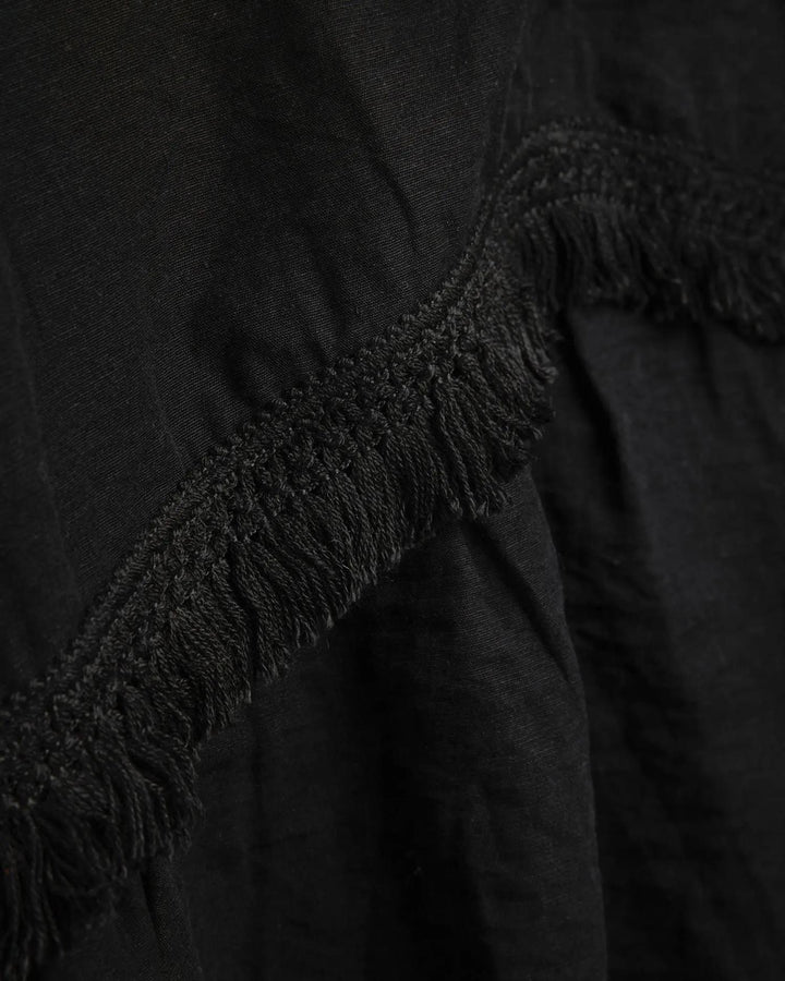 IBEN EDEN BLOUSE  Linen Black
