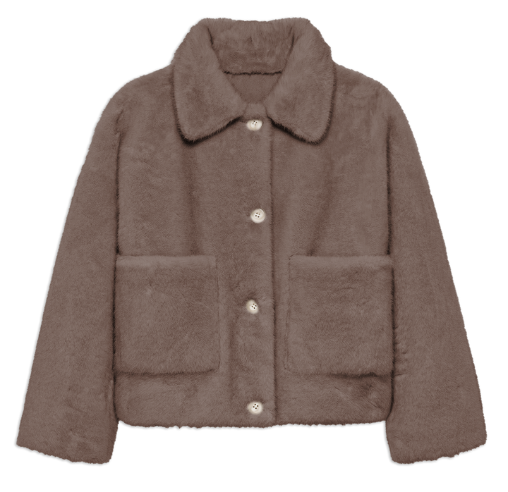 Faje Faux Mink  Pepple