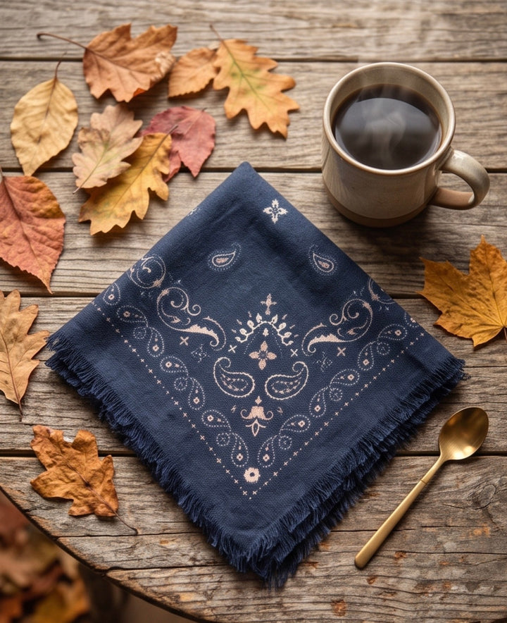 El Paso Bandana Mørk Blå