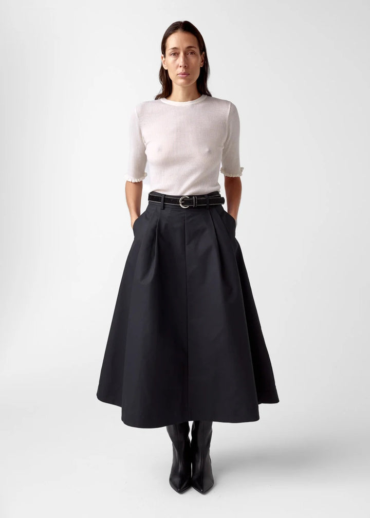 Milla Merino Knit  White