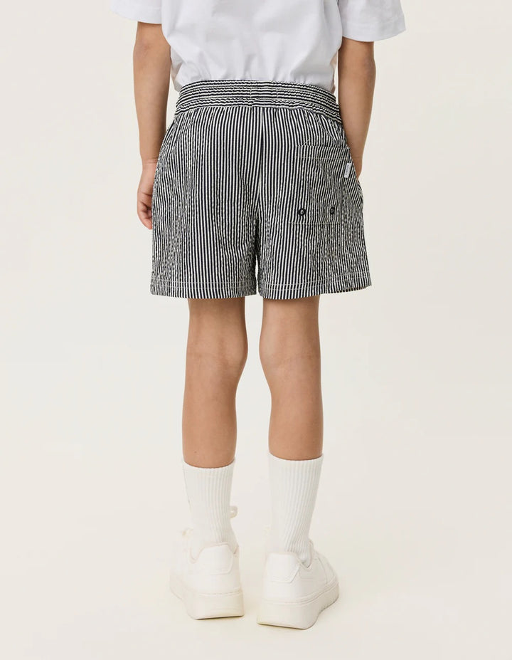 Stan Stripe Swim Shorts KIDS  Black