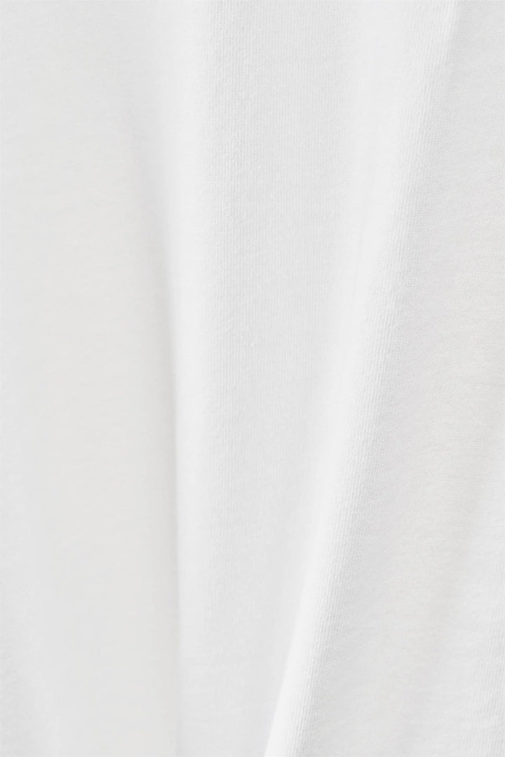Cropped Boxy  Optic White