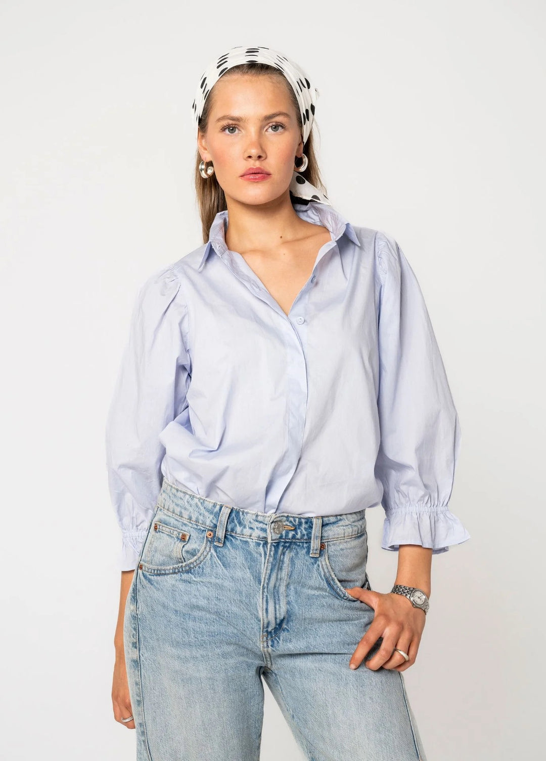Amy Shirt Pretty Blue  Pretty Blue