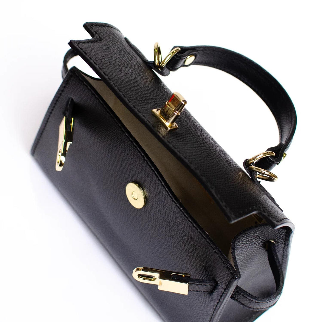 TRENTO BAG LEATHER  Black