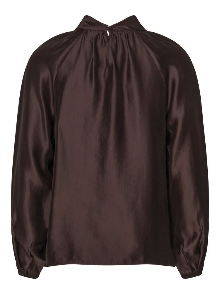 Arden Blouse  Warm Chocolate