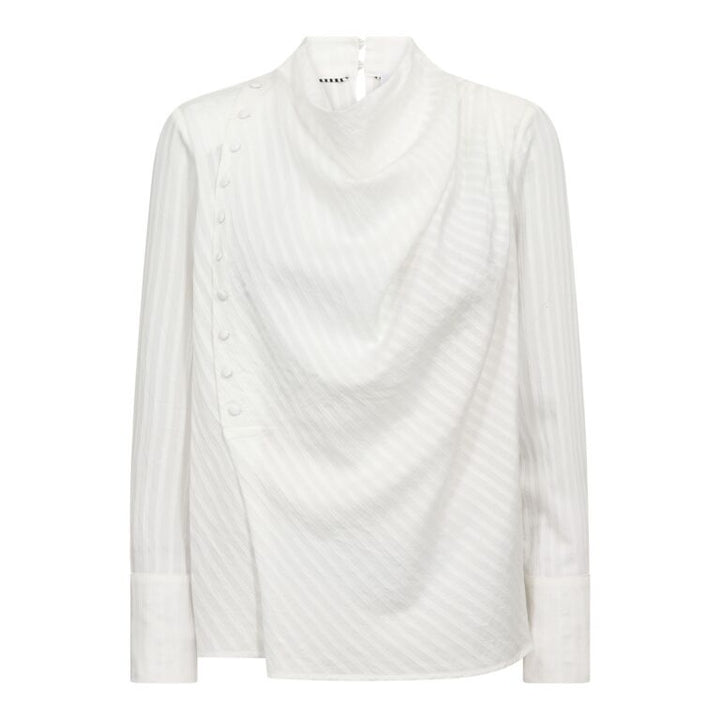 SenneCC Button Blouse  White