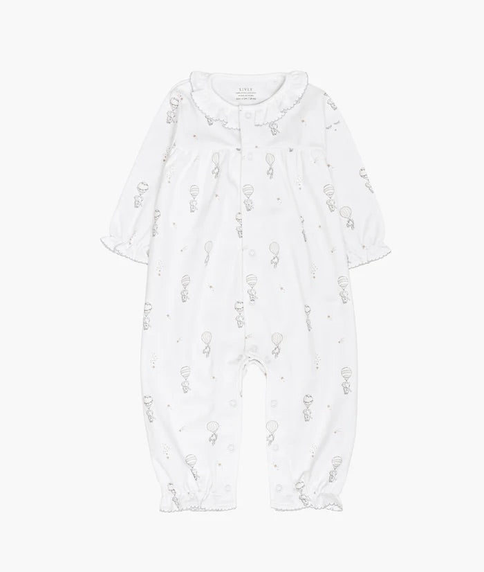 Flying Elephants Gia Overall  White