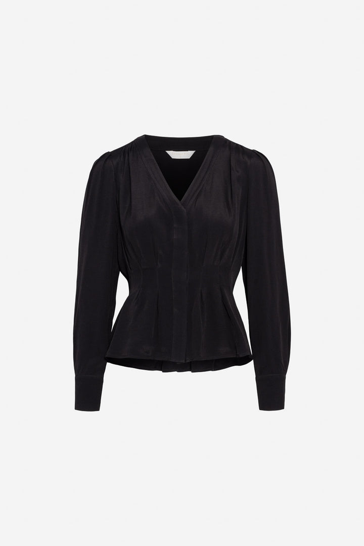 Flavia Blouse  Black