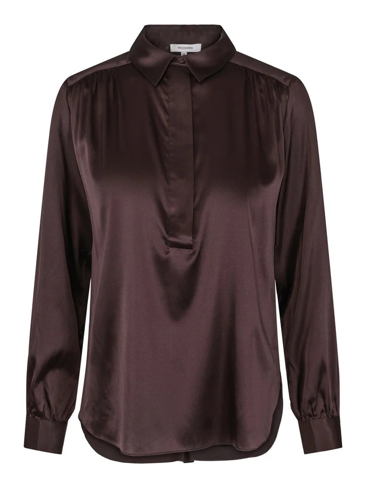 SAVANNAH BLOUSE  Brown