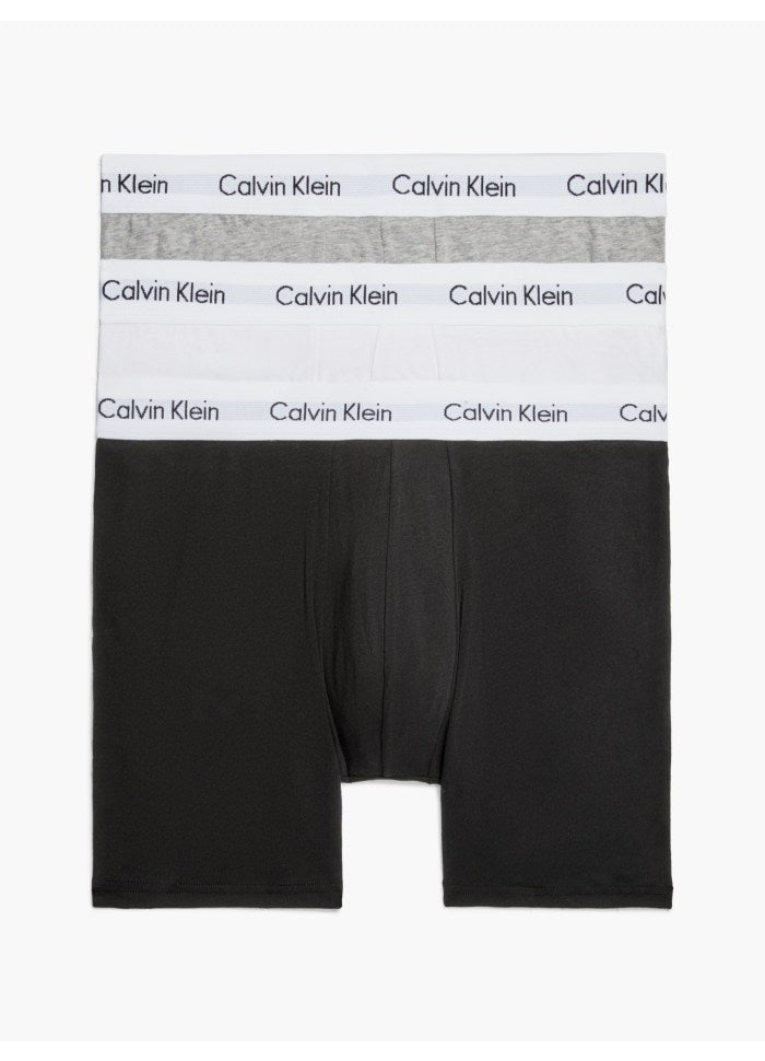 3PK BOXER BRIEF  Black/White/Heather Grey