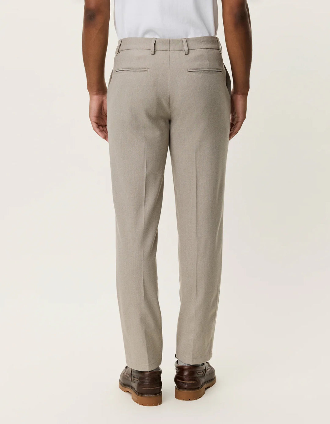 Como Reg Solid Pants  Laurel Oak Sand