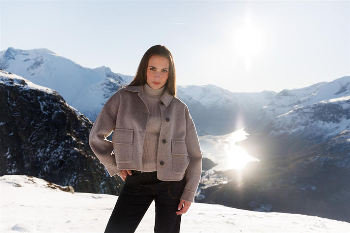 Primerose Jacket  Beige Melange