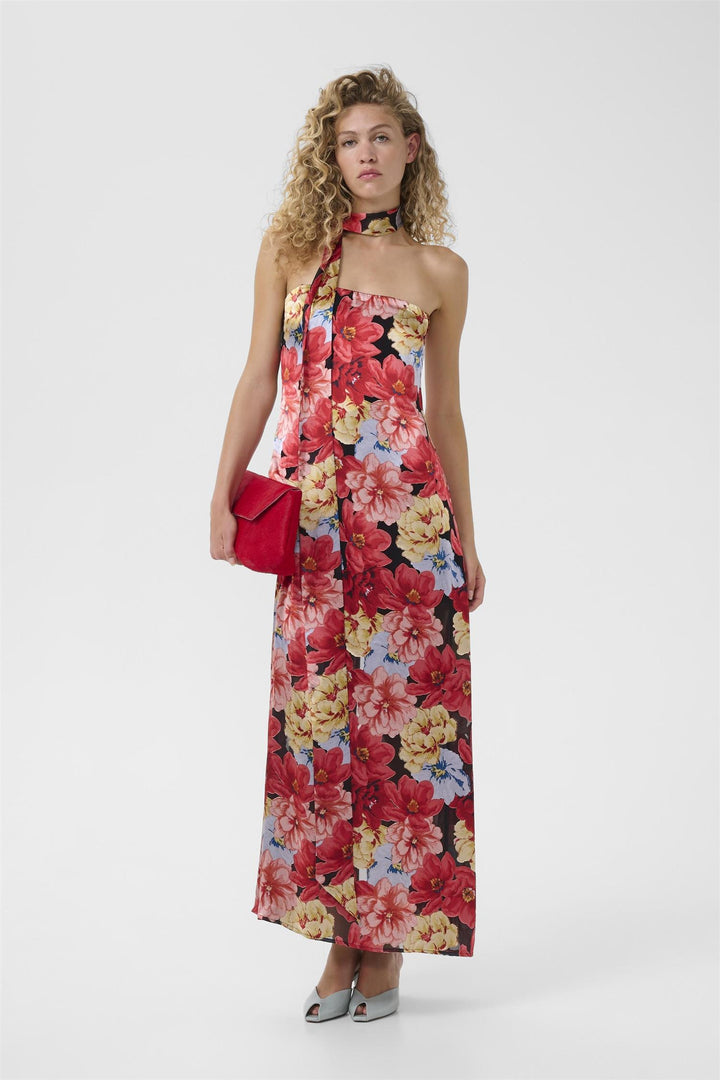 Sigrida P Silk Dress  Dessert Flower Multi