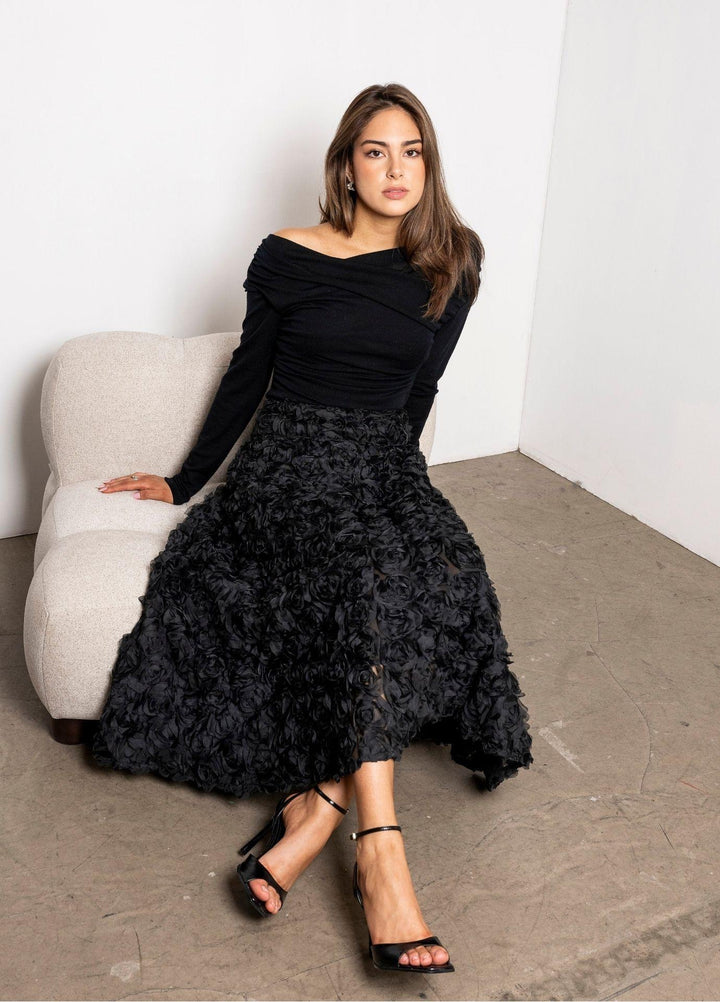 Astrid Skirt Rosette Rosette