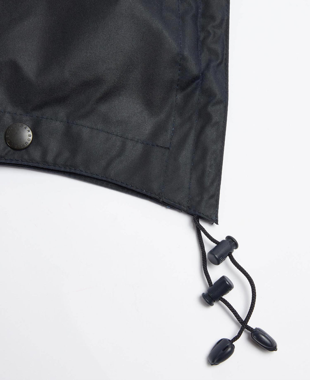 Waxed cotton hood  Navy